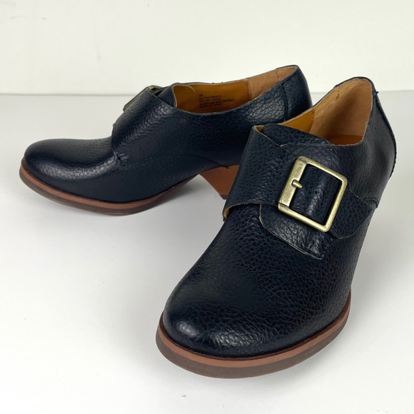 🦉Kork Ease Little Monk Strap Black Bootie Size 7 - Picture 9 of 10